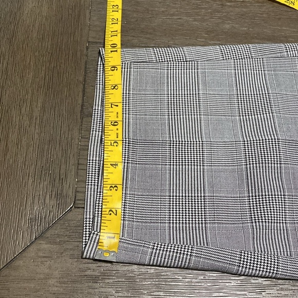 NWT Womens Lane Bryant Black and white plaid/houndstooth dress pants | Size 20 - Picture 8 of 10